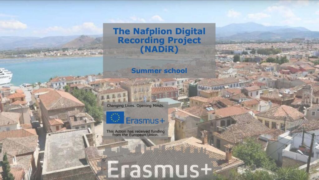 NaDiR Summer School title slide