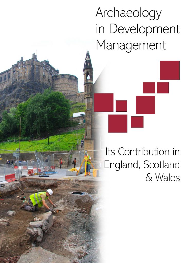 cover of archaeology in development management